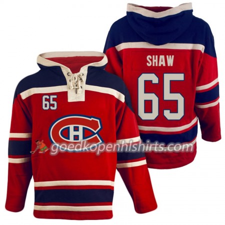 Montreal Canadiens Andrew Shaw 65 Rood Hoodie Sawyer - Mannen